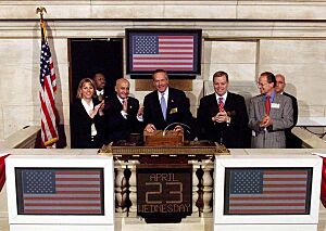 NYSE opening bell