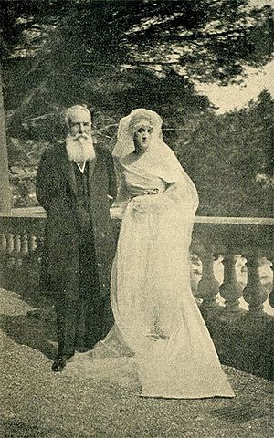Nikola Pašić and his daughter Pava