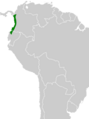 Nyctiphrynus rosenbergi map