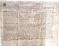 Peace agreement between Gediminas and Order