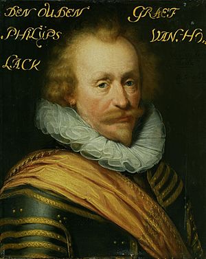 Philips graaf van Hohenlohe zu Langenburg by Jan Anthonisz van Ravesteyn