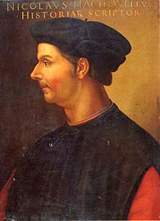 Portrait of Niccolò Machiavelli Cristofano di Papi dell'Altissimo