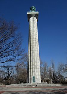 Prison Ship Martyrs' Monument from southwest