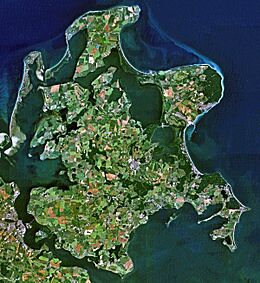 Satellite Image of Ruegen