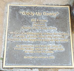 Scottsdale-Stillman Railroad Park-Bil Keane Statue-1