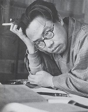 Seichō Matsumoto in 1955