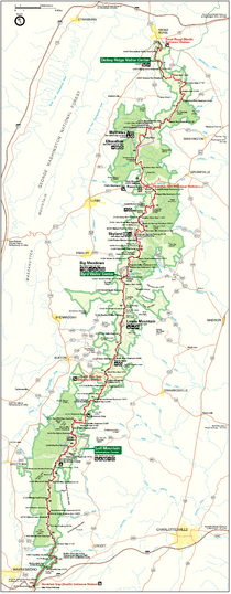 Shenandoah nps map