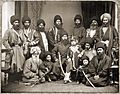 Sher Ali Khan and company of Afghanistan in 1869