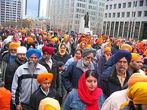 Sikhs on the move!