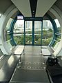 Singapore flyer capsule inside