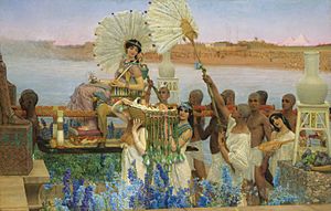 Sir Lawrence Alma-Tadema - The finding of Moses