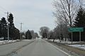 Spring Prairie Wisconsin Sign Looking East WIS11