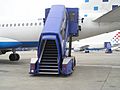 Stairs on aircraft