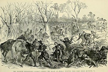 The soldier in our Civil War - a pictorial history of the conflict, 1861-1865, illustrating the valor of the soldier as displayed on the battle-field, from sketches drawn by Forbes, Waud, Taylor, (14763021845)