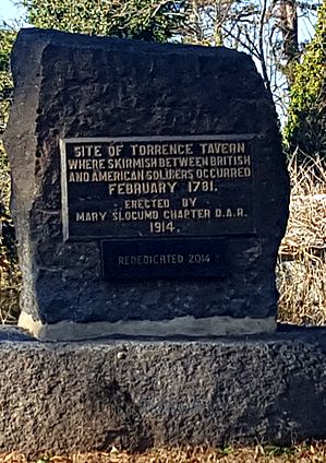 Torrence' Tavern Marker