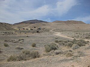 Tunnel Camp, Seven Troughs Range, looking W, Pershing Co., NV - panoramio