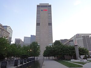 UBS Tower Nashville from Public Square Park