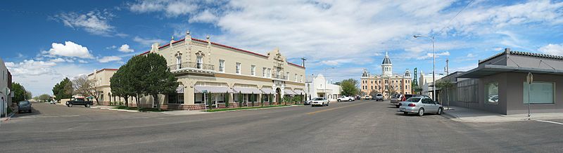 USA Marfa pano TX
