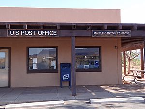 Post office in Marble Canyon