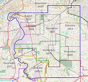 Union-Miles Park annexation overlap