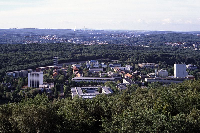 Universität Des Saarlandes Campus Saarbrücken Image: Universität des Saarlandes, Saarbrücken, 2005