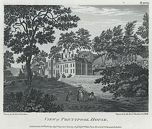 View of Pontypool House