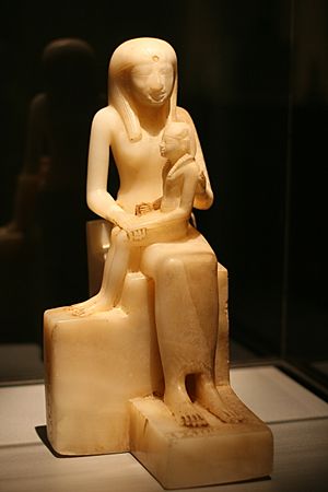 WLA brooklynmuseum Statuette of Queen Ankhnesmeryre II