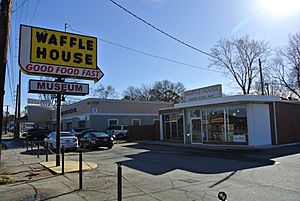 Waffle House Museum Exterior