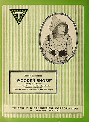 Wooden Shoes ad in Motion Picture News (Jul-Aug 1917) (IA motionpicturenew161unse) (page 1248 crop)