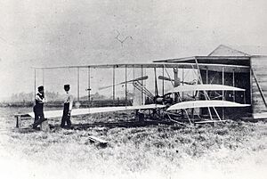Wright Flyer II shed