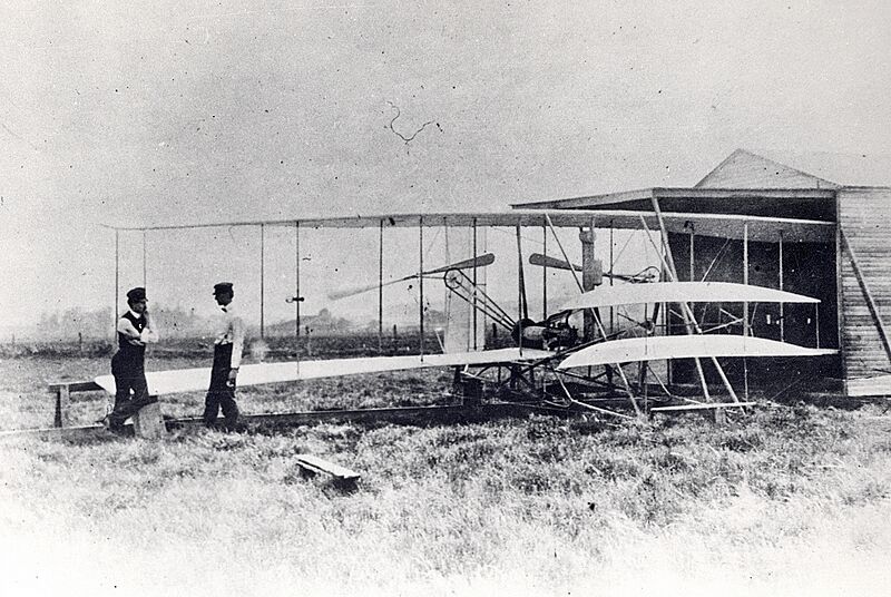Wright Flyer II shed