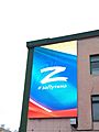 Z symbol on a billboard