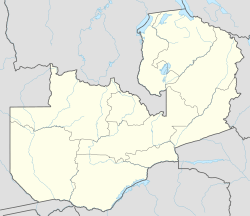 Mongu is located in Zambia