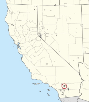 0020R Agua Caliente Indian Reservation Locator Map