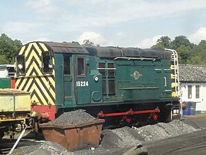 15224 at Spa Valley Railway, Tunbridge Wells West depot