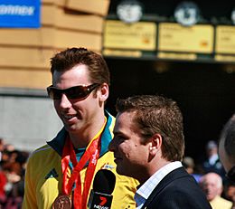2008 Australian Olympic team Grant Hackett 3 - Sarah Ewart