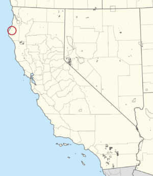 3220R Rohnerville Rancheria Locator Map