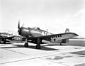 AD Skyraider on the ramp in 1948 USN