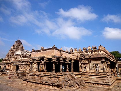 A different view of Airavatesvara Temple