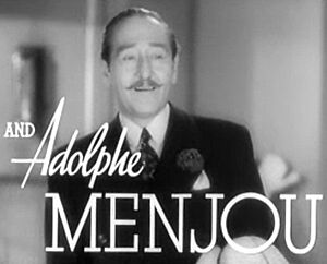 Adolphe Menjou in Stage Door trailer