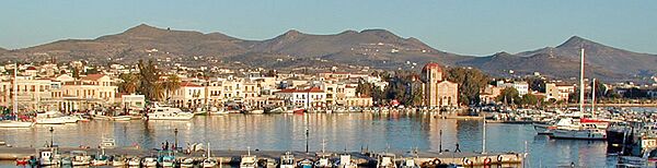 Aegina port