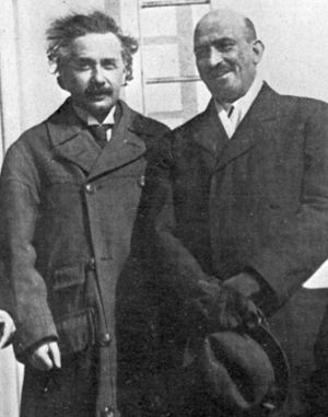 Albert Einstein WZO photo 1921 (cropped)