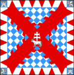 Bandera de Caravaca de la Cruz (Murcia)