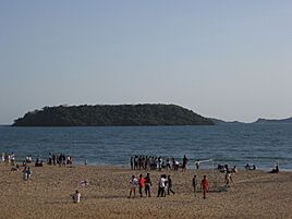 Bat's Island seen from Biana Beach2