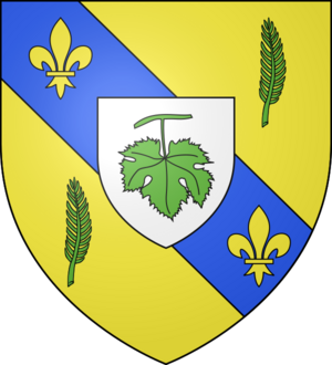 Blason ville fr Cézac (Gironde)