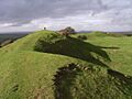 Brent Knoll hill fort - geograph.org.uk - 286891