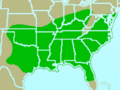 Carolina Chickadee-rangemap