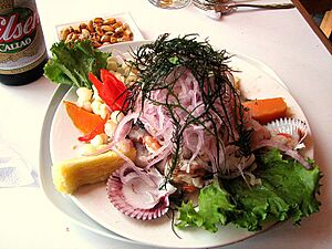Ceviche mixto callao