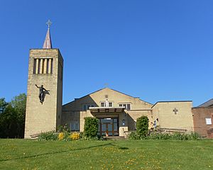 Church of Our Lady Immaculate and St Philip Neri, New Town, Uckfield (May 2013)
