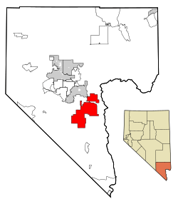 Location within Clark County